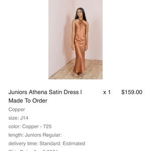 Junior Bridesmaid Dress